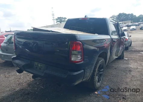 2021 Ram 1500 Big Horn 4X4 5'7 Box from USA, damaged, VIN 1C6SRFFT2MN678090